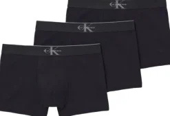 3-Pack Monogram Logo Waistband Trunks