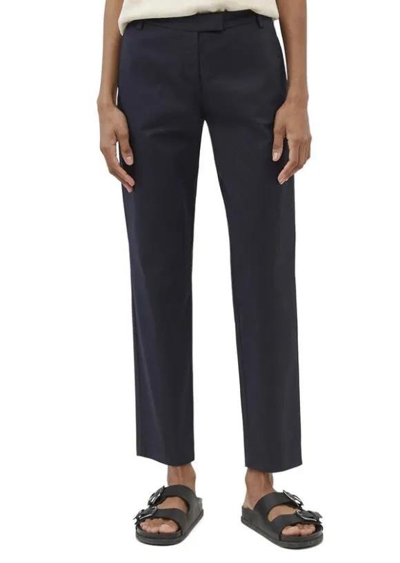 Pants, regular rise, slim but comfy