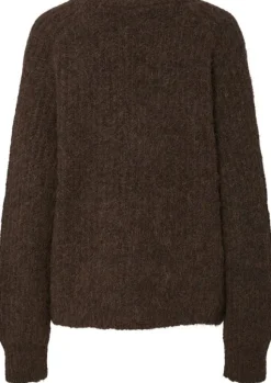 PCCLEO LS V-NECK KNIT CARDIGAN NOOS