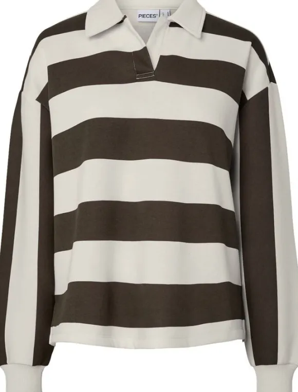 PCFILUCCA LS LOOSE POLO SHIRT JRS D