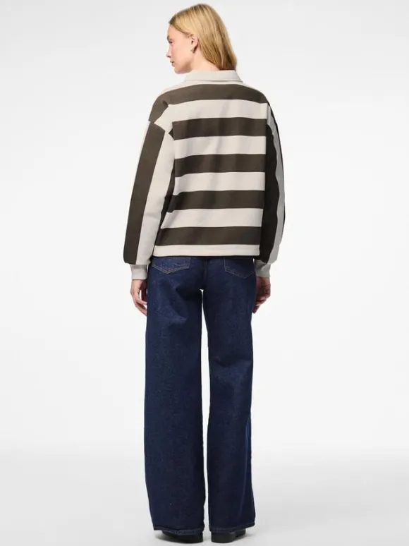 PCFILUCCA LS LOOSE POLO SHIRT JRS D