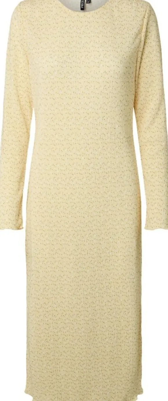 PCFLORA LS MIDI DRESS JRS NOOS BC