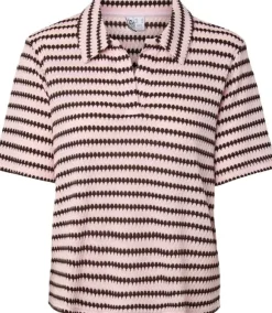 PCJEYA SS V-NECK LOOSE POLO D2D JRS