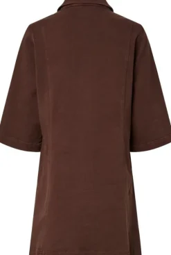 PCSALUME 3/4 DENIM DRESS