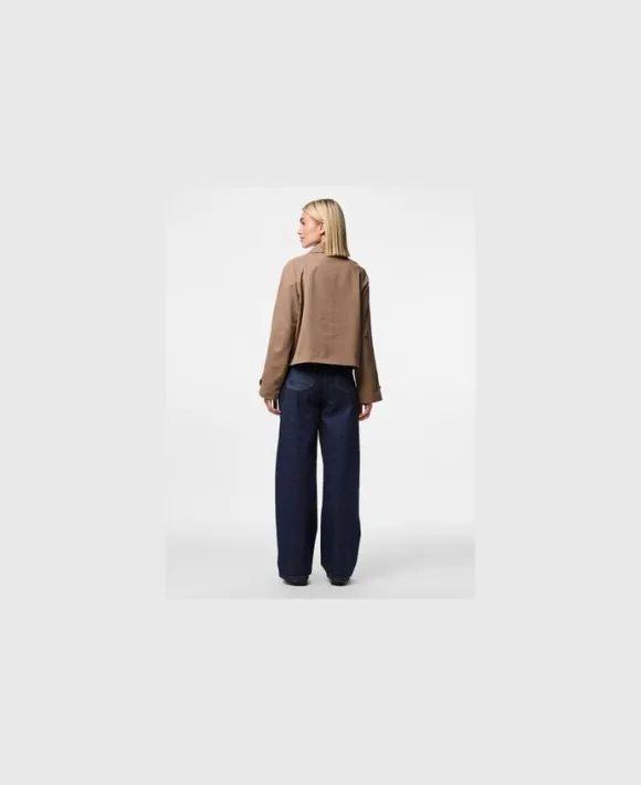 PCSCARLETT LS SHORT TRENCHCOAT NOOS