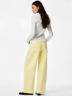 PCSELMA LW WIDE COLORED NOOS JEANS