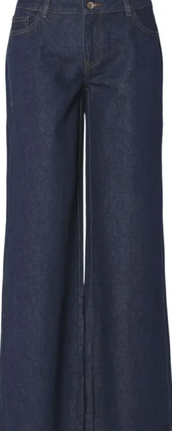 PCSELMA LW WIDE JEANS RINSE NOOS BC