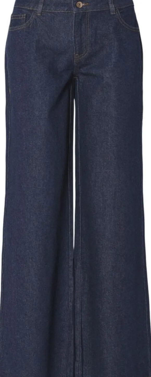 PCSELMA LW WIDE JEANS RINSE NOOS BC