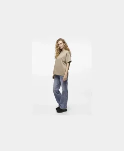 PCSKYLAR SS OVERSIZED TEE JRS NOOS