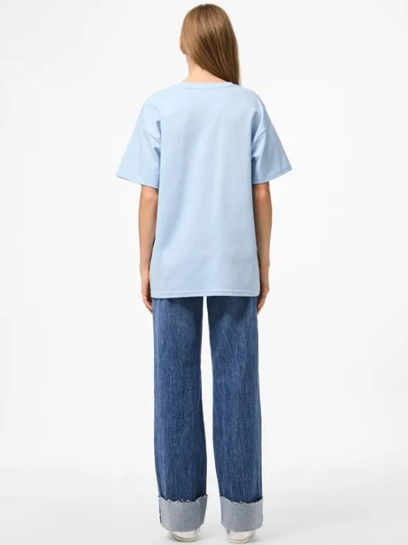PCSKYLAR SS OVERSIZED TEE JRS NOOS