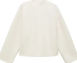 Perkins collar bouclé sweatshirt