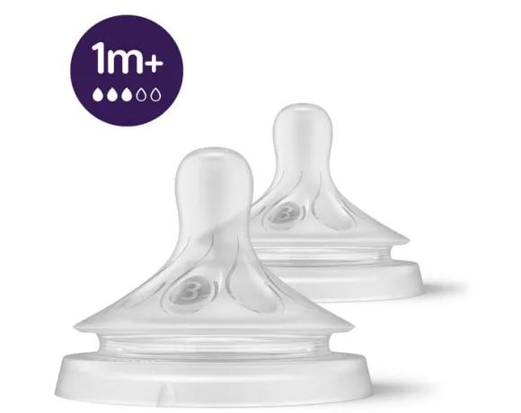 Philips Avent Natural Response Nipple - 1m+ - Pakke med 2