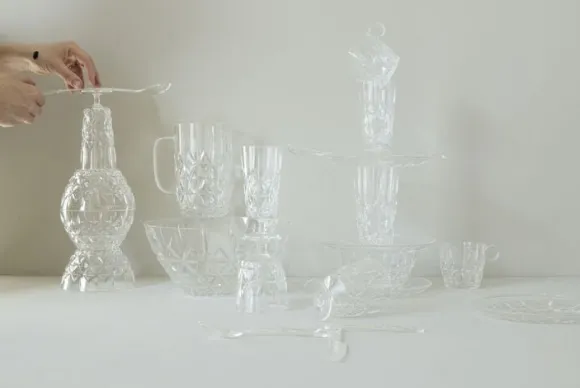 Picnic Juni tumbler, 4-pcs (6) Clear
