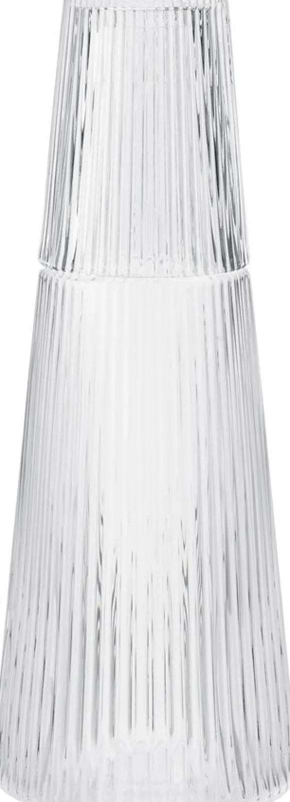 Pilastro karaff med dricksglas 1 l. clear