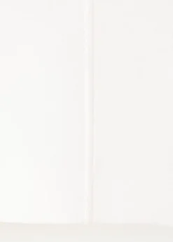 Plain short tab-top curtains