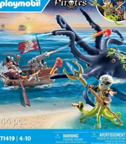 Playmobil Kamp med Kæmpe Blæksprutte