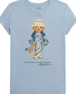 Polo Bear Cotton Jersey Tee