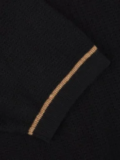 Polo Shirt Knitted Stripe Hemp / Supima Cotton