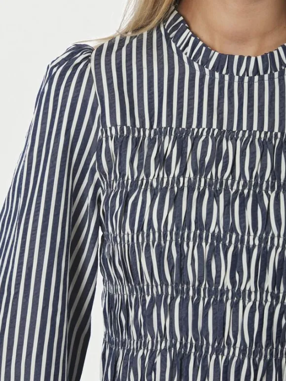 Possa Big Stripe Blouse