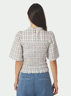 Possini Mega Check Blouse