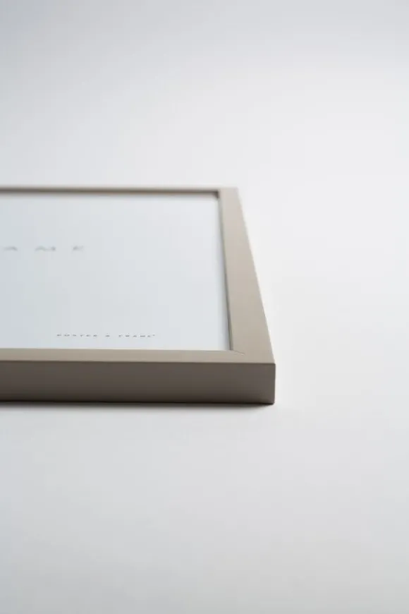Poster&Frame - Cashemire grey wood 29,7x42cm (A3)