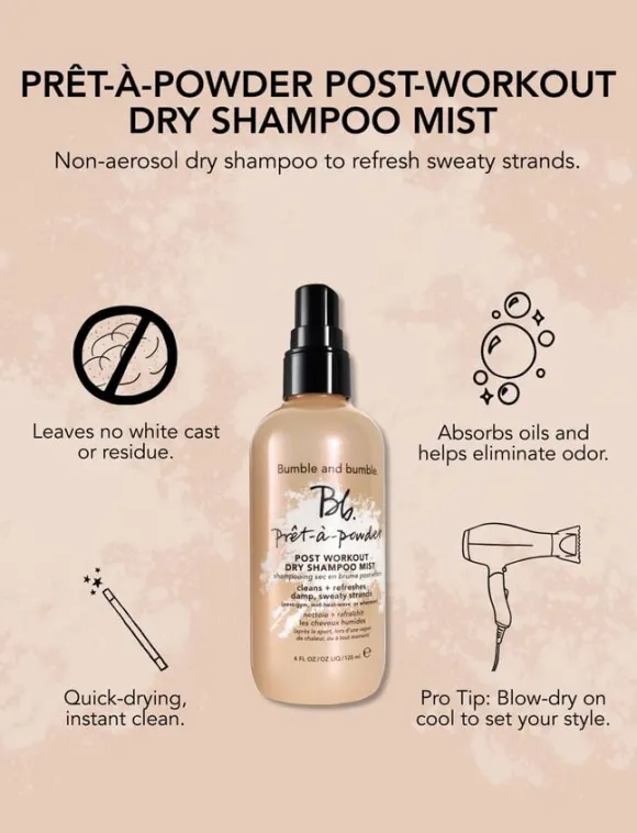 Pret a Powder Post Workout Mist 120 ml
