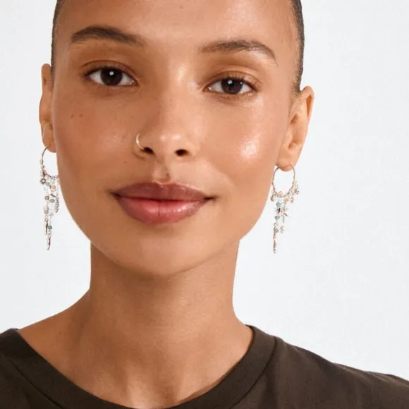 PRISM hoop earrings silver-plated