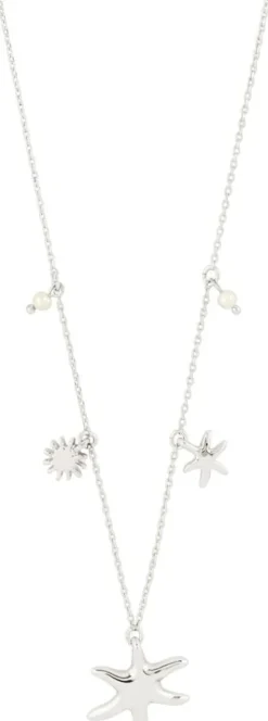 PRISM necklace silver-plated