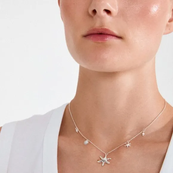 PRISM necklace silver-plated