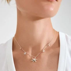 PRISM necklace silver-plated