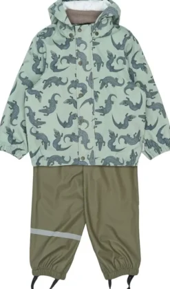 PU Rain Set AOP w. Susp/104