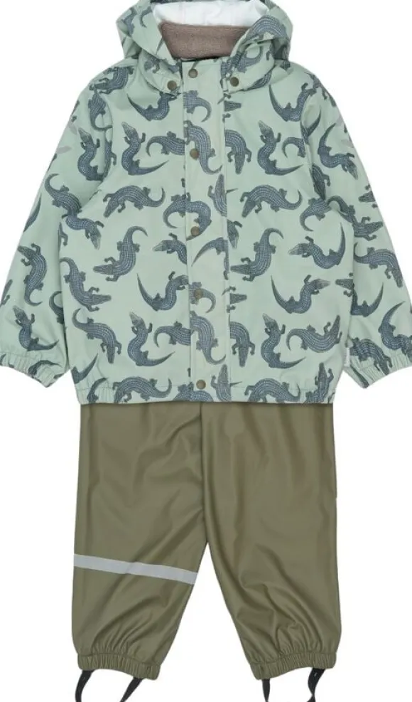 PU Rain Set AOP w. Susp/104