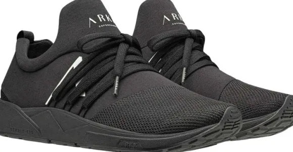 Raven Mesh All Black White