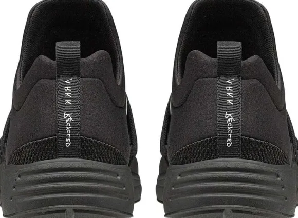 Raven Mesh All Black White