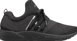 Raven Mesh All Black White