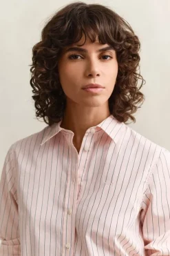 REG CLASSIC POPLIN STRIPE SHIRT