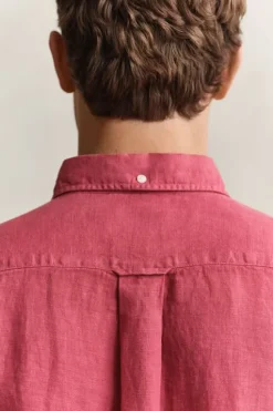 REG GMNT DYED LINEN SHIRT
