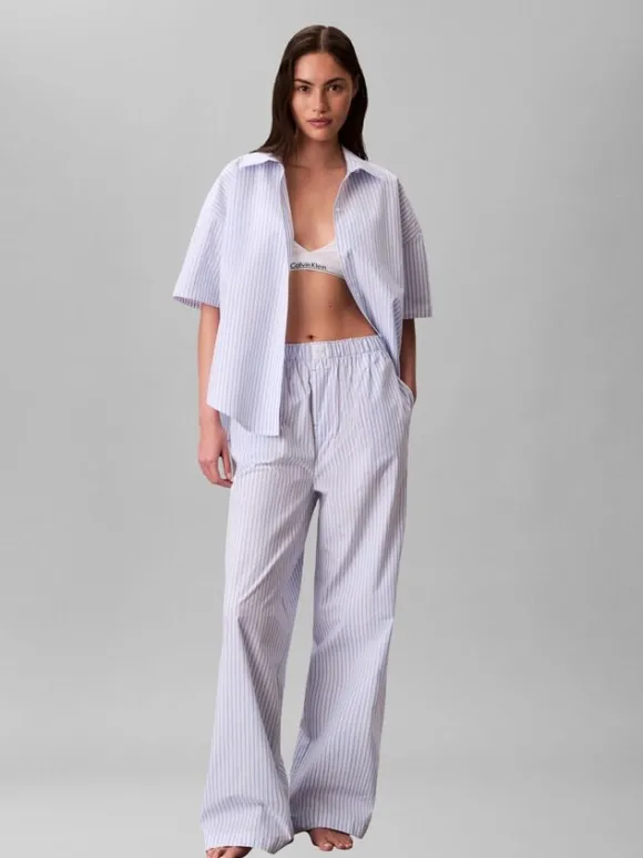 RELAXED POPLIN SS SHIRT