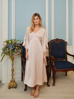 Remara Heavy Sateen Dress