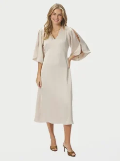 Remara Heavy Sateen Dress