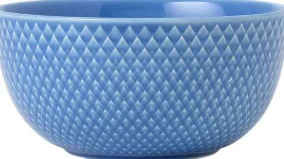 Rhombe Color Skål Ø13 cm blå porcelæn