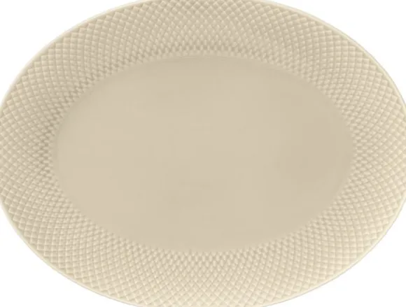 Rhombe Earth Ovalt serveringsfad 35x26. 5 cm marble
