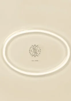 Rhombe Earth Ovalt serveringsfad 35x26. 5 cm marble