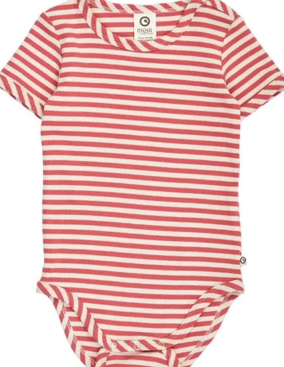 Rib stripe s/s body
