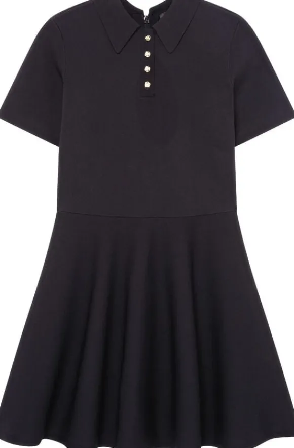 RONDAA Mini Short Sleeve Knitted Po