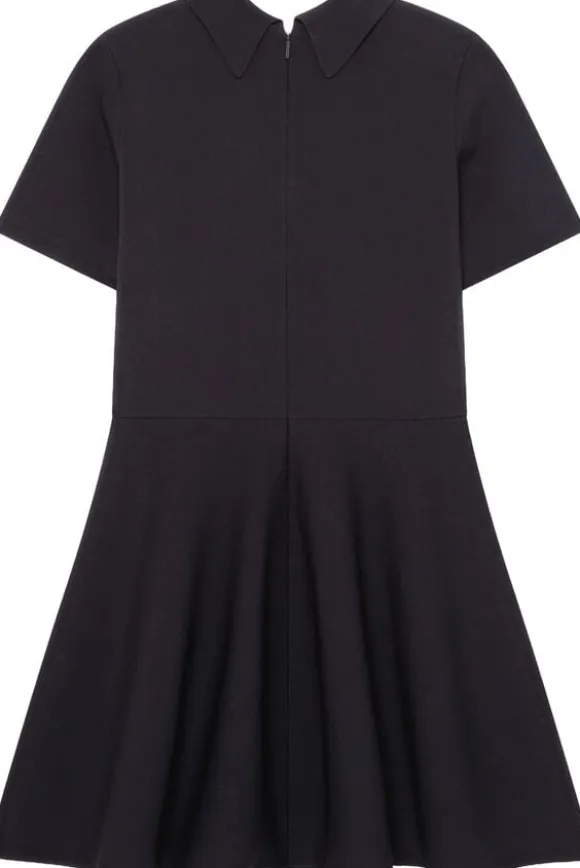 RONDAA Mini Short Sleeve Knitted Po