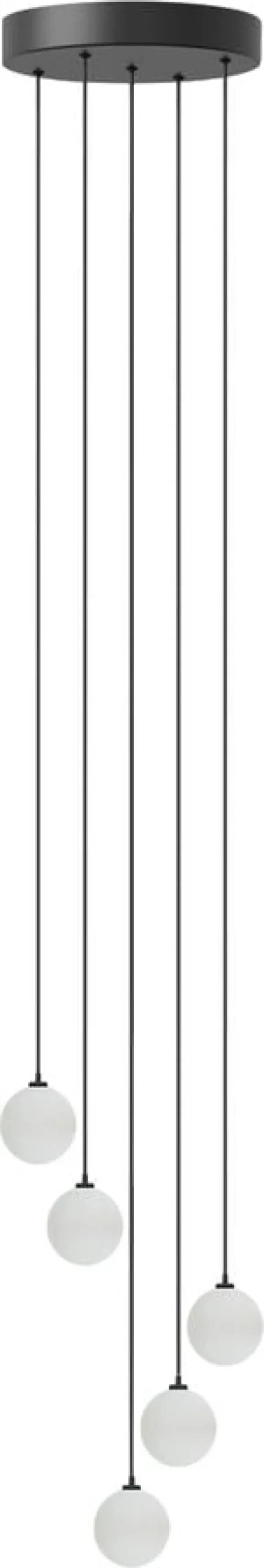Rosette mini G4 cordset with canopy, cluster 5