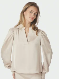 Rosslyn Heavy Sateen Blouse