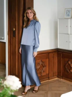 Rosslyn Heavy Sateen Blouse