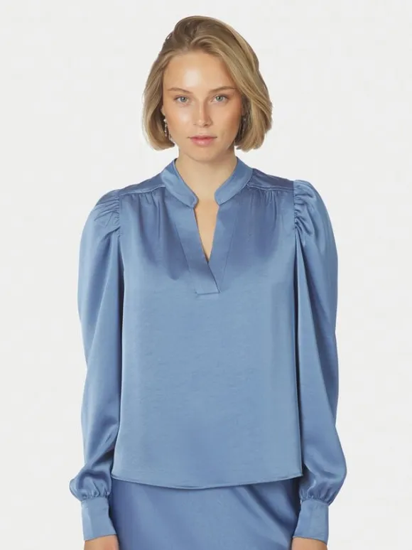 Rosslyn Heavy Sateen Blouse